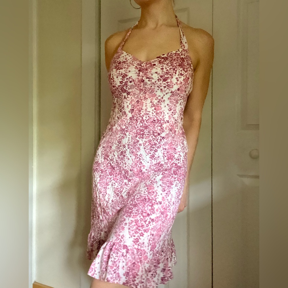 edc by Esprit Y2k halter neck floral dress